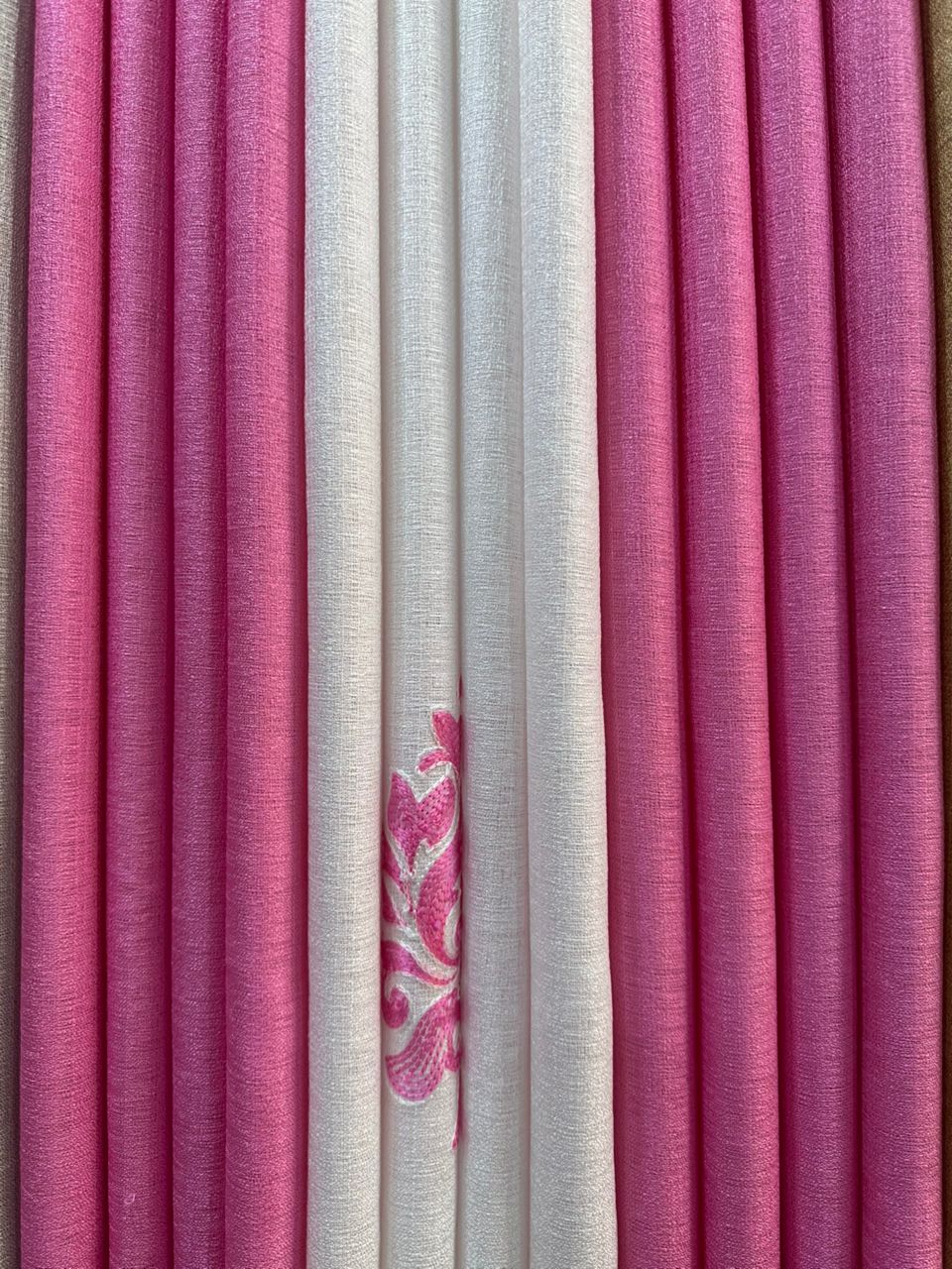 Rideaux Occultants 3 Pièces - Design Élégant avec Voilage Central