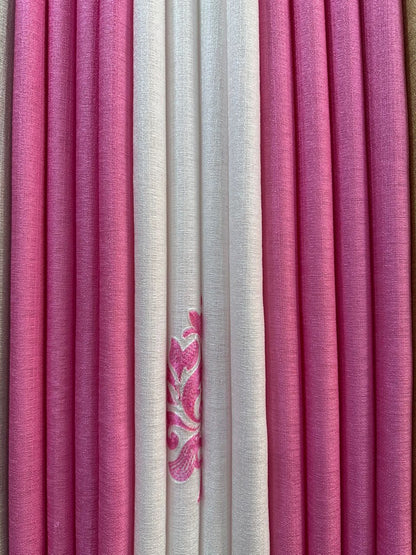 Rideaux Occultants 3 Pièces - Design Élégant avec Voilage Central