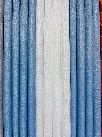 Rideaux Occultants 3 Pièces - Design Élégant avec Voilage Central