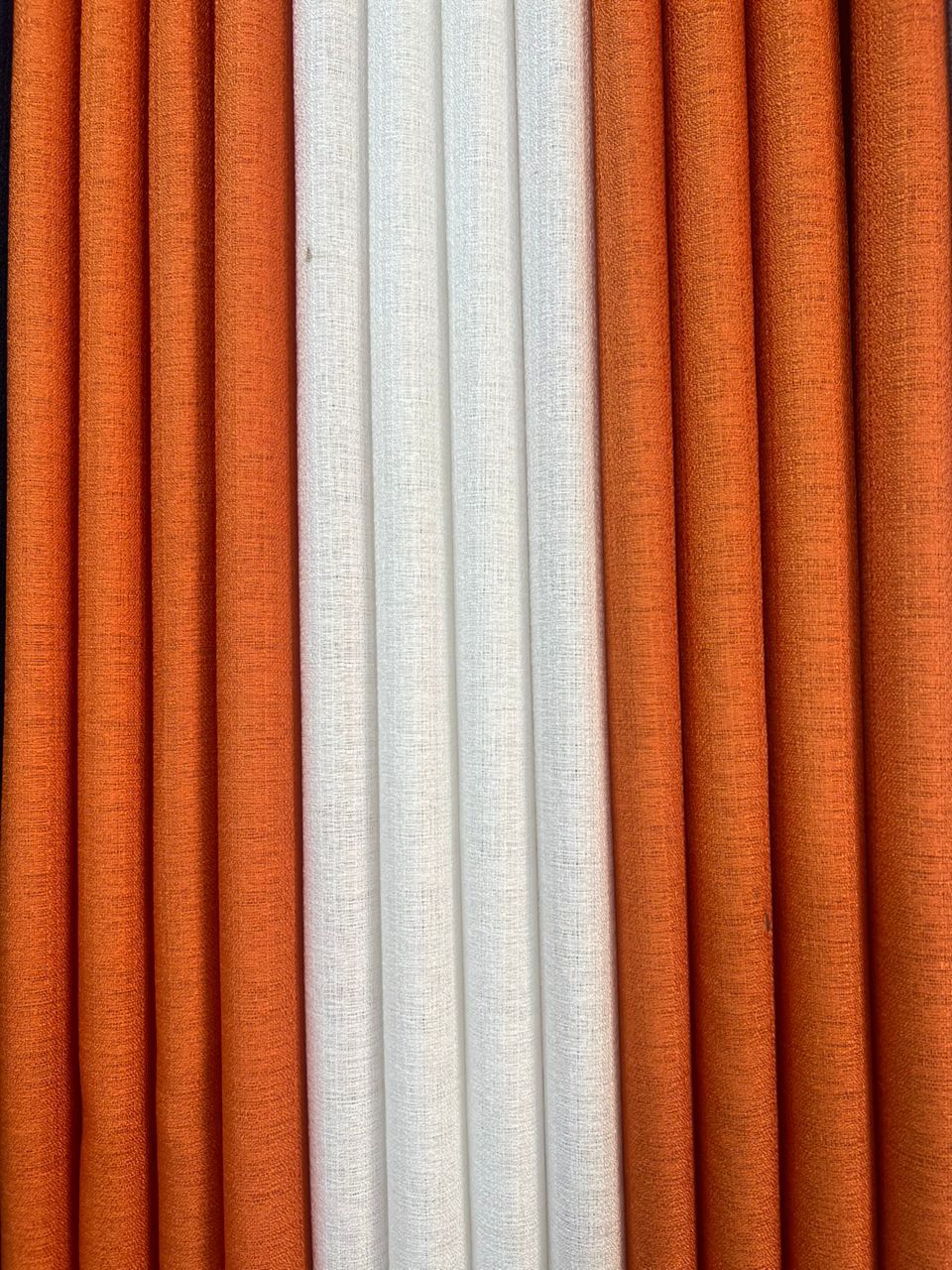 Rideaux Occultants 3 Pièces - Design Élégant avec Voilage Central